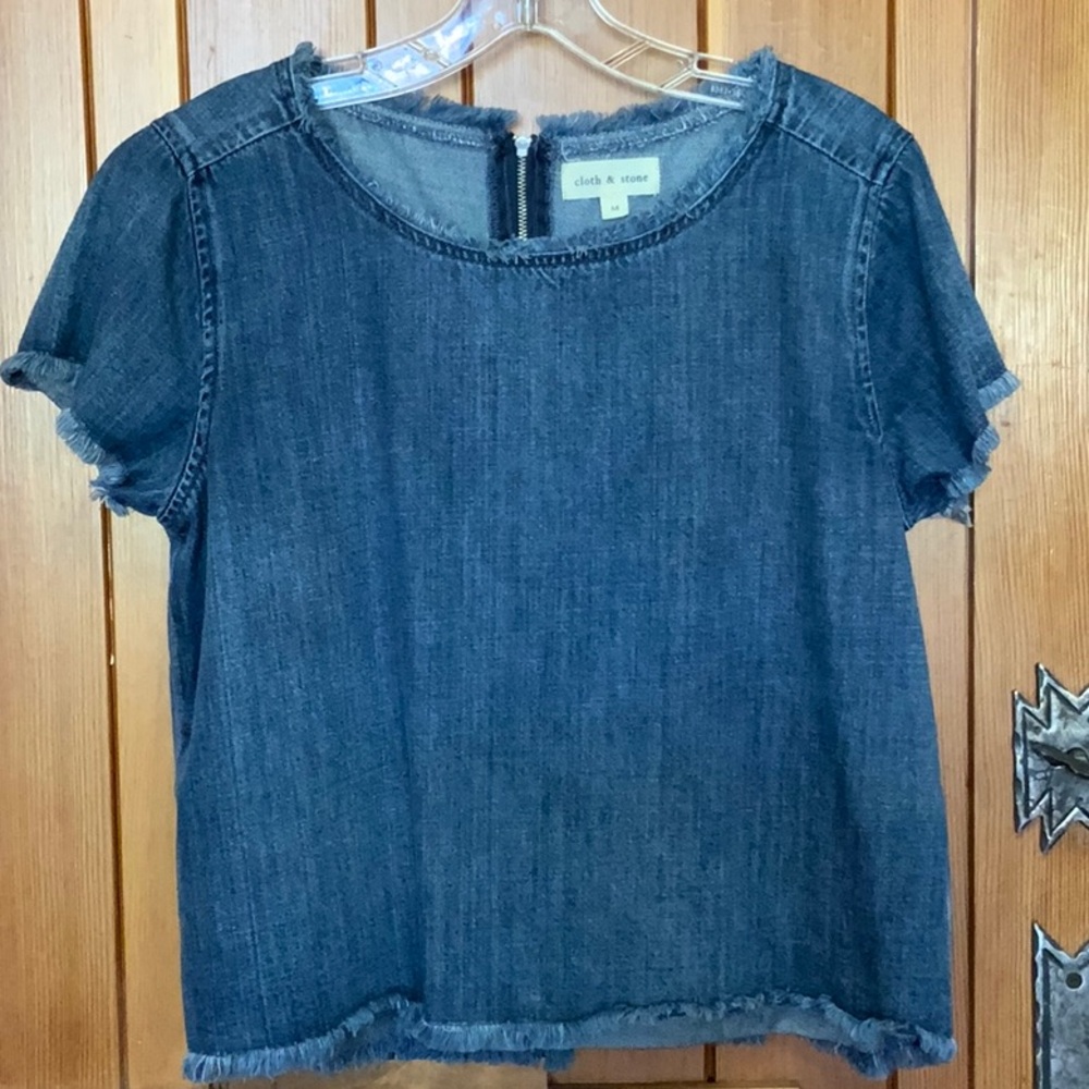 Cloth & Stone Denim Top